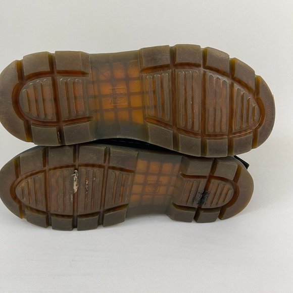 Dr Doc Martens Bonny Black Lace Up Boots Air Wair Bouncing Soles Men's Size 10 - Picture 12 of 16